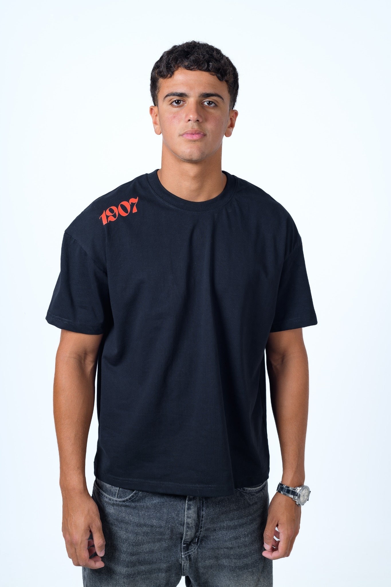 1907 Black Tee