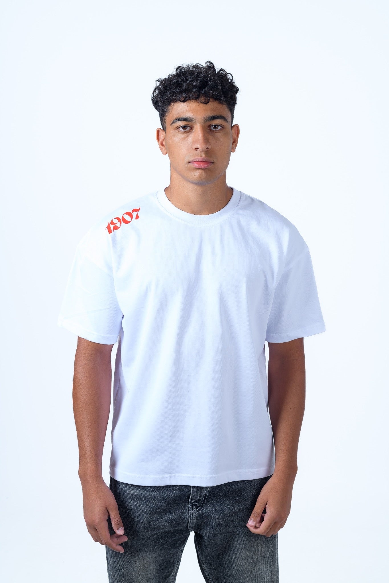1907 White Tee